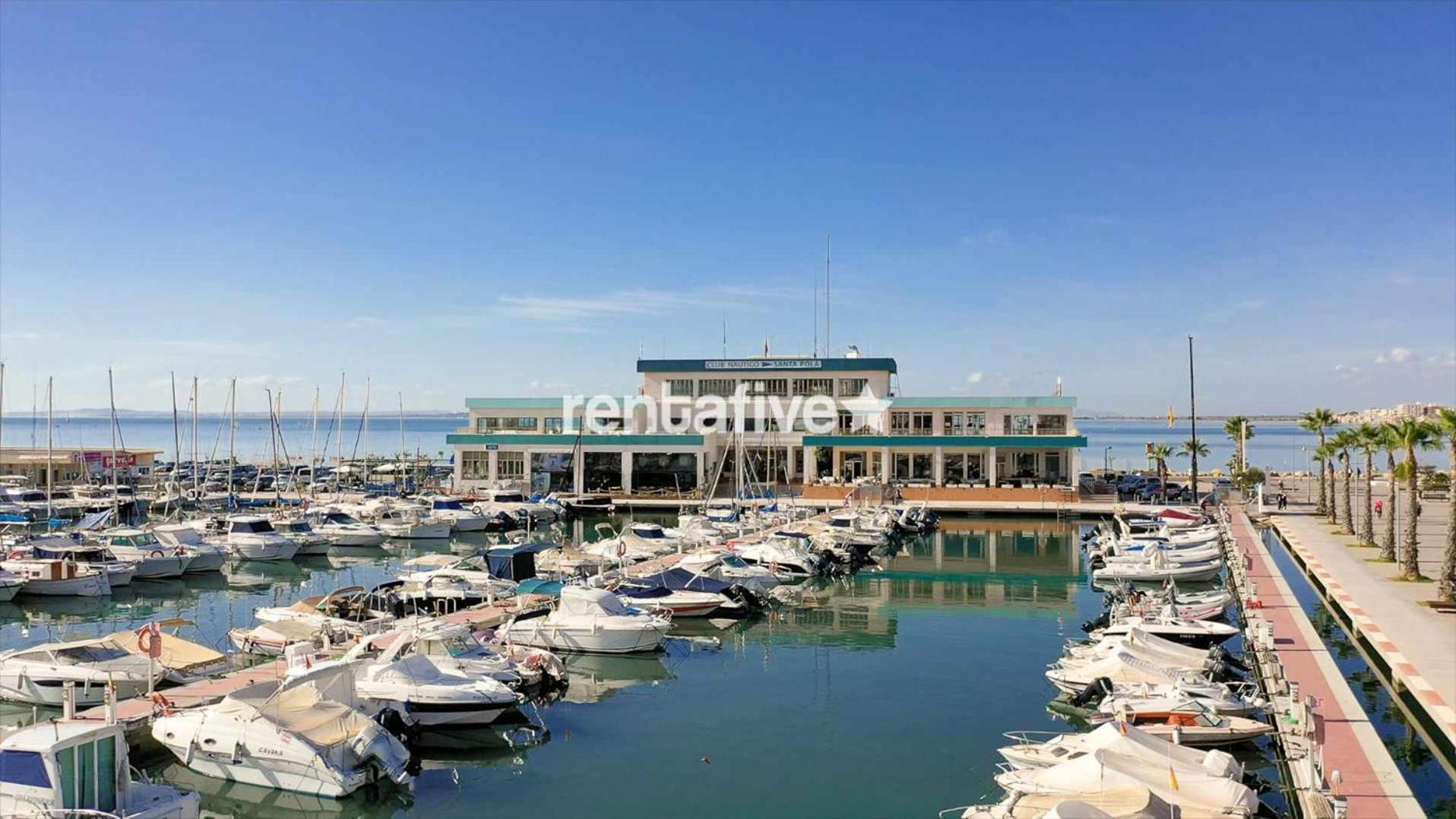 サンタ・ポラRentafive Cerca Del Puerto 2 Min Andando Playaアパートメント エクステリア 写真